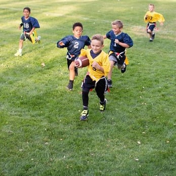 Flag football boys game-1